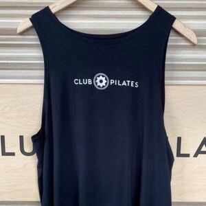 EUC Women's Gray*** Club Pilates Sleeveless Muscle Tank